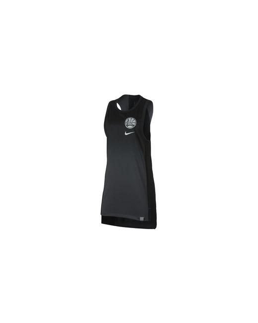 Nike Black Nba Sleeveless Drifit Jersey 3M "Golden State Warriors" 865484 010"