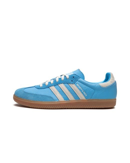 Adidas Blue Samba "Sporty & Rich for men
