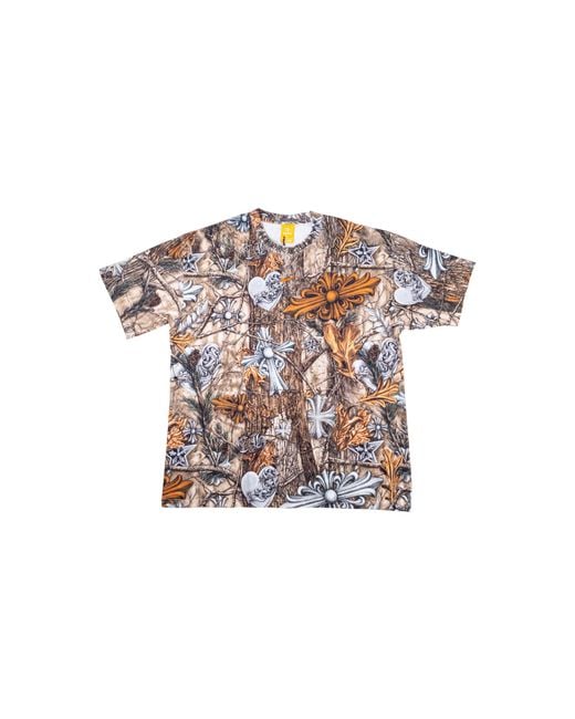 Chrome Hearts Black Nocta Realtree Camo T-Shirt Chrm0652" for men