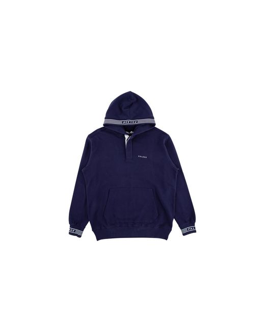 Palace Blue P-Rib Hoodie P14Cs116" for men