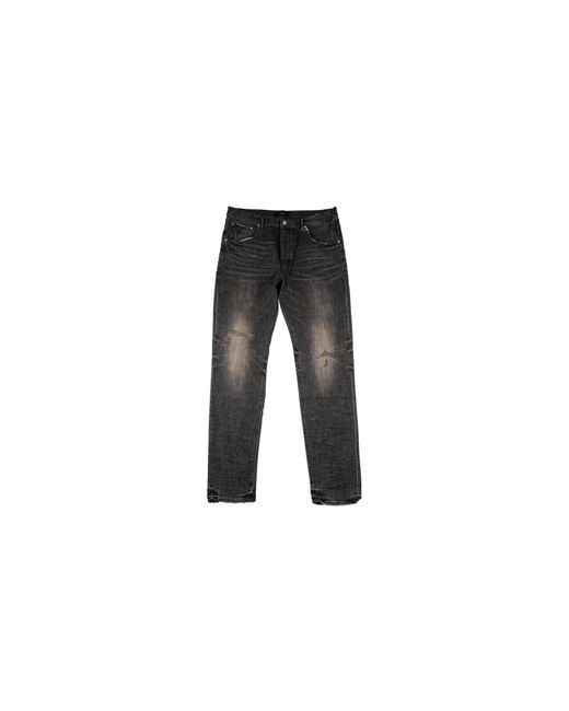 Purple Brand Black Slim Fit Jeans Low Rise With Slim Leg P002 Boye122" for men