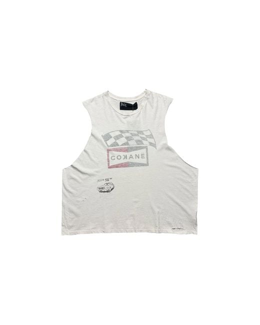 PALY Black Cokane Reversible Cutoff T-Shirt "Cream" 03Ec8Eff" for men