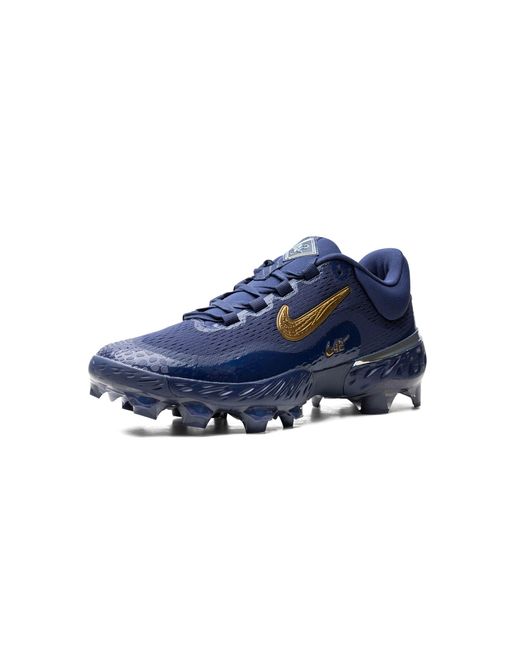Nike Blue Alpha Huarache Elite 4 Low "jackie Robinson Day" Shoes for men