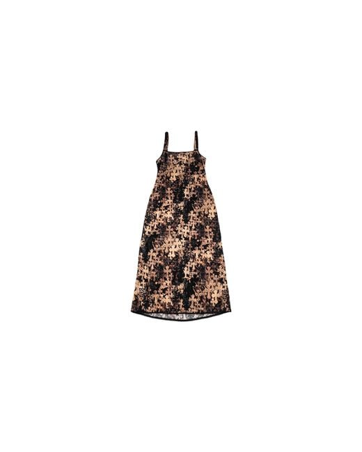 Chrome Hearts Black Cross Print Mesh Dress Chrm1490"
