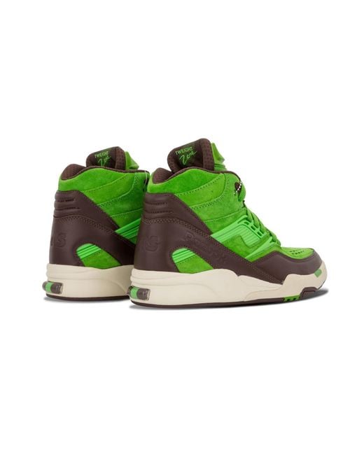 Reebok Green Sns Twilight Zone Pump "Neon" V48999" for men