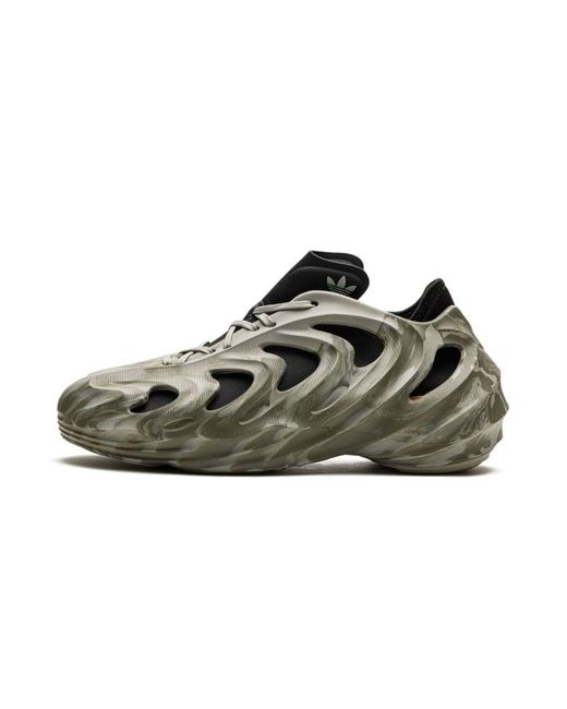 Adidas Black Adifom Q "olive Strata" Shoes