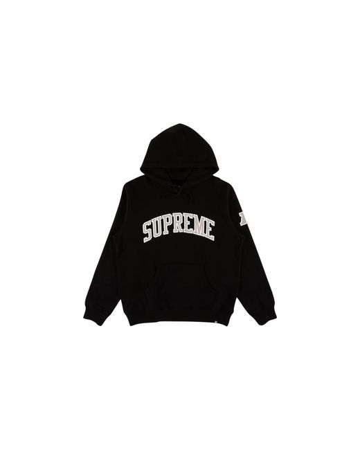 Supreme Black Raiders 47 Hoodie "Ss19" Su7230"