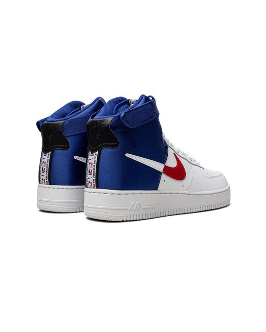 Nike Blue Air Force 1 High '07 "Los Angeles Clippers" Bq4591 102" for men