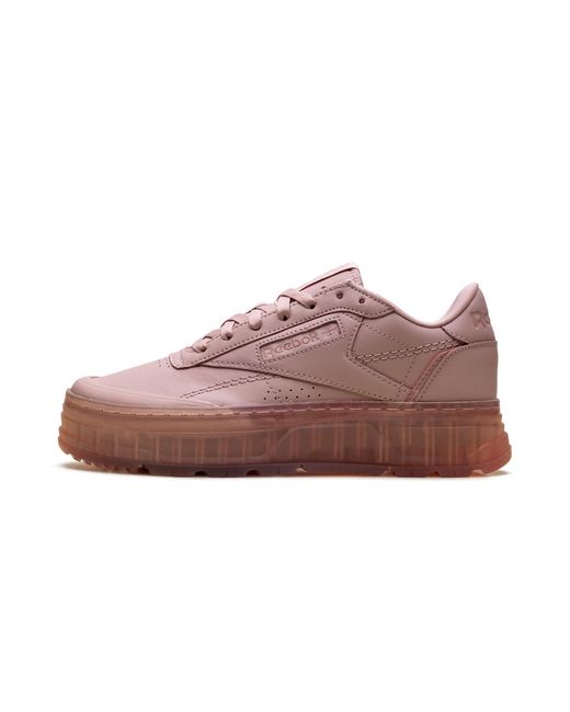 Reebok Purple Club C Double Geo "Smokey Rose" Gz6420"