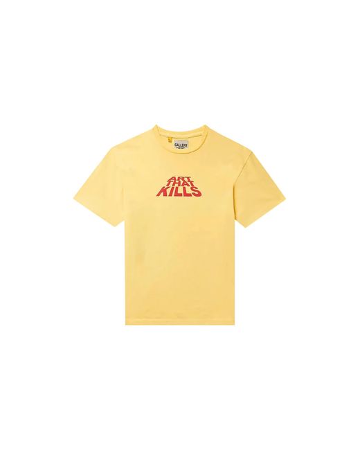 GALLERY DEPT. Black Atk Logo T-Shirt Atks 1045 Ligh" for men