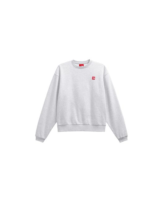 The North Face Black Box Crewneck Sweater "Heather" Nf0A8Eg1E041" for men