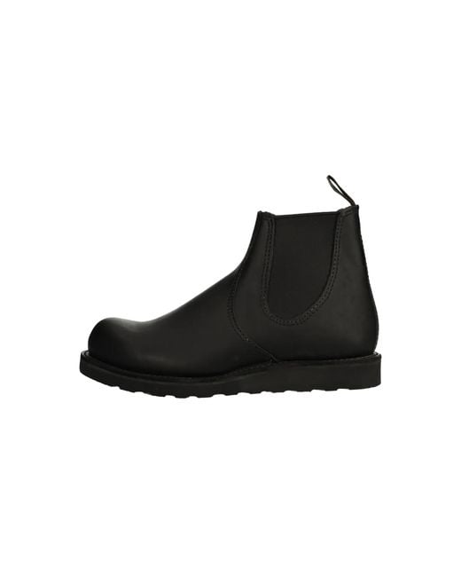 Red Wing Black Classic Chelsea Harness" 3194" for men