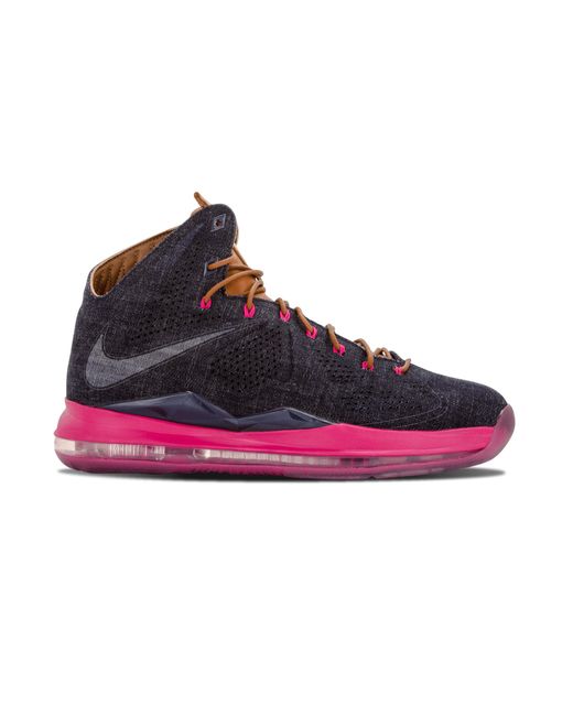 Nike Black Lebron 10 Ext Denim Qs "Denim" 597806 400" for men