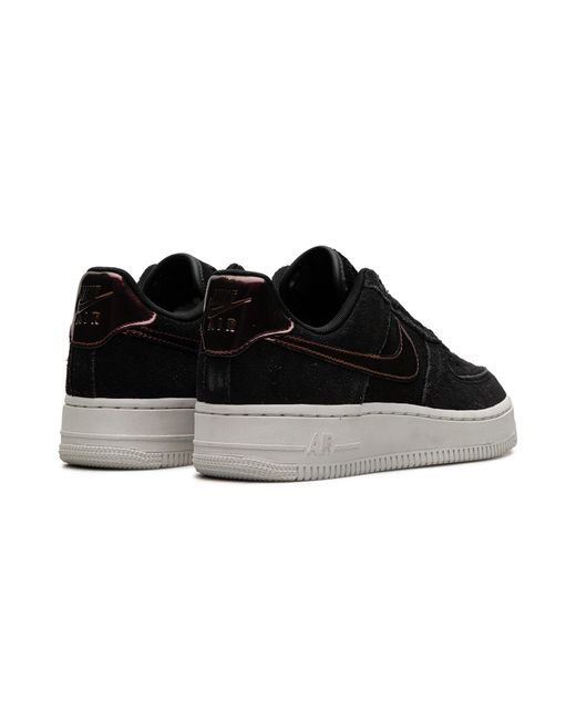 Nike Black Air Force 1 Low '07 "Eggplant Swoosh" Hj4401 002" for men