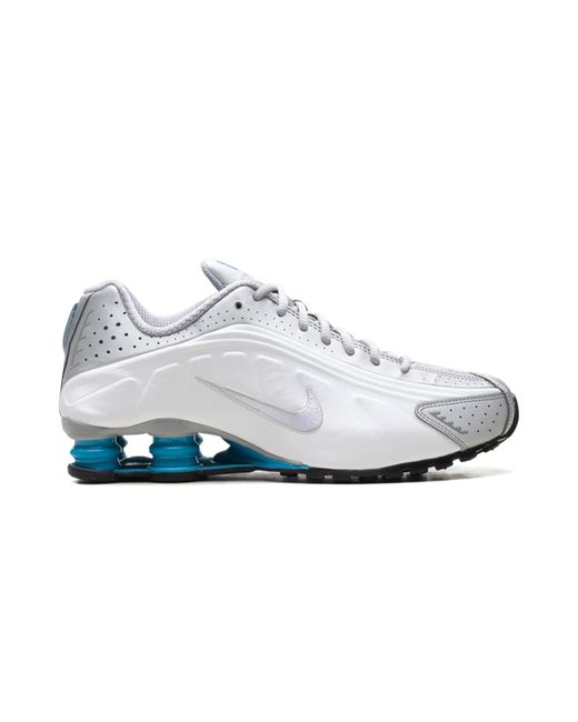 Nike Black Shox R4 "Metallic Lagoon" Hq1988 005" for men