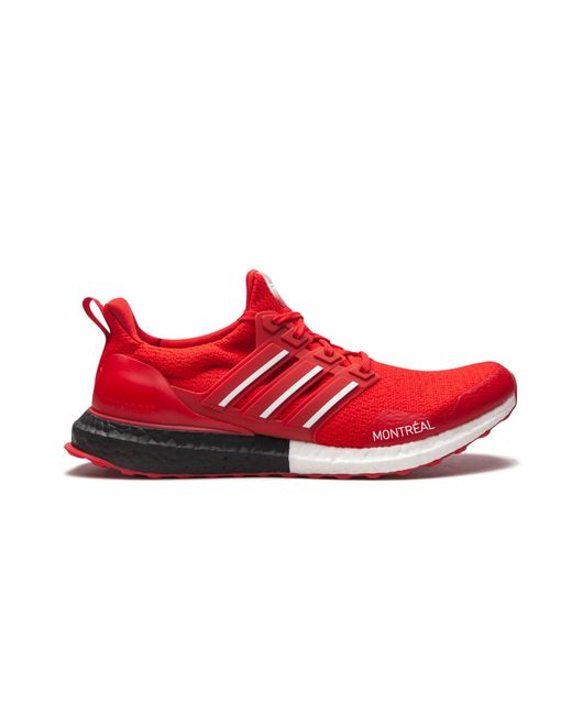Adidas Mens Ultraboost Running Sneakers Shoes - Red, Red/black/white, 6 Uk for men