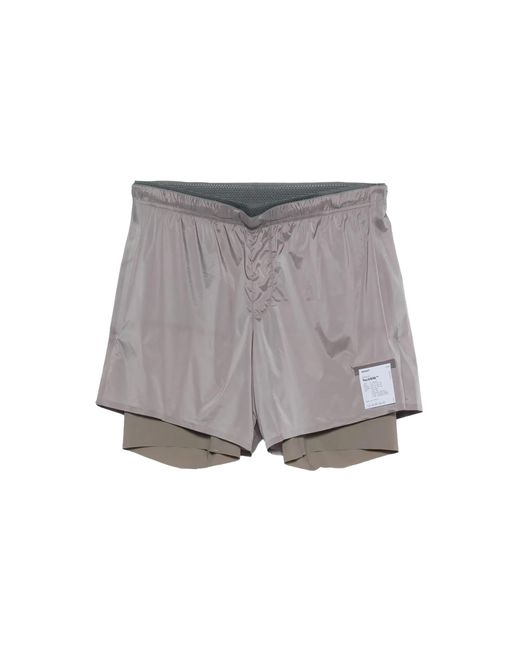 Satisfy Black Techsilk 8" Shorts "Shark" 12046 72000" for men