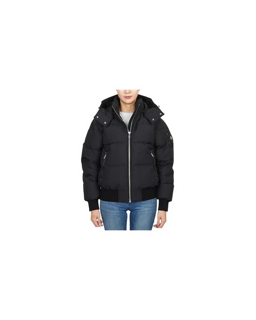 Moose Knuckles Black Cloud Bomber Puffer Jacket M35Lb017N 292"