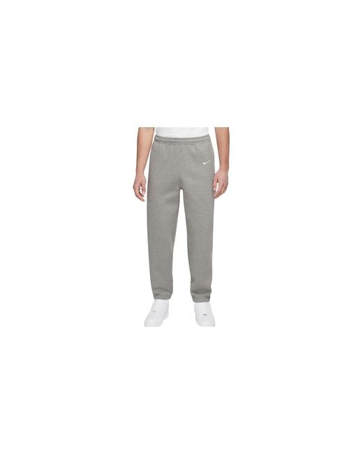 Nike Black Solo Swoosh Heavy Fleece Pants "Dark" Cw5460 063" for men