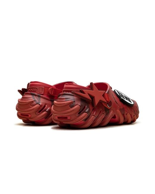 CROCSTM Red Echo Ro Clog "Bape Flame Camo" 213140 8C1" for men