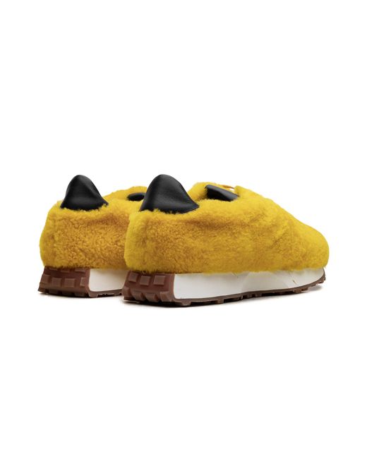 Rhude Yellow Sherpa Runner Sneakers Rhss22Fo13179103" for men