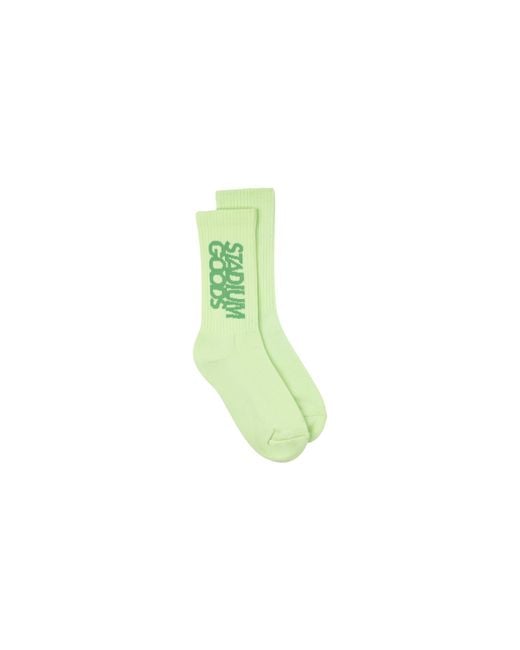 Stadium Goods Green Crew Socks Grass" Sgs0459"