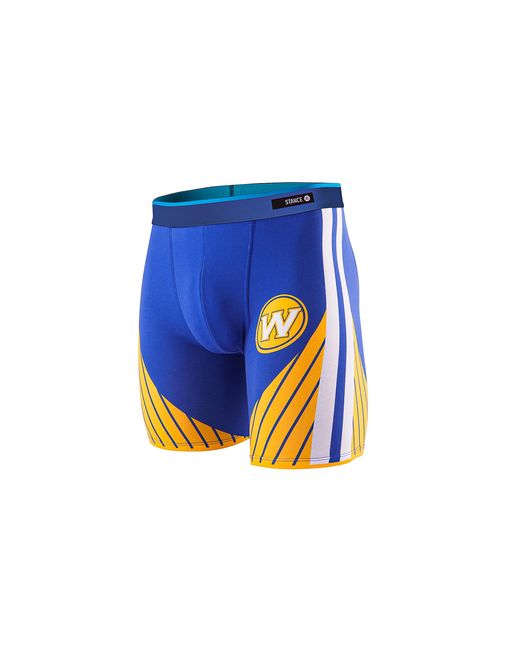 Stance Blue Nba Golden State Warriors Boxer Brief Underwear M201D16War Blu" for men