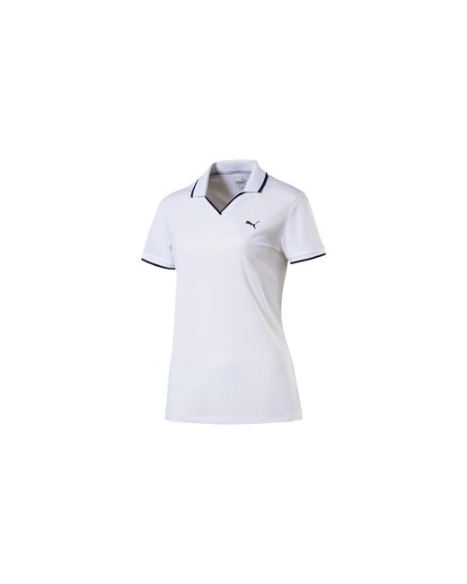 PUMA Black Pique Polo "Bright" 574649 01"