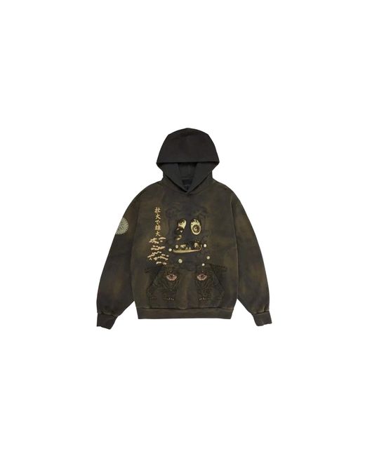 Travis Scott Black Cactus Jack X Takashi Murakami Hollow Hoodie Cpfm47"