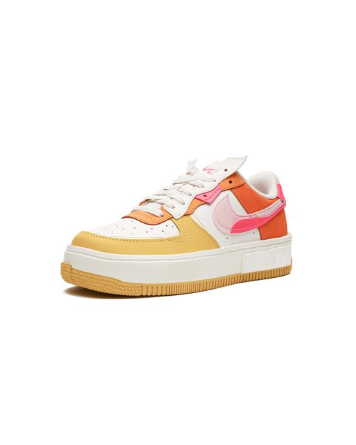 Nike Black Air Force 1 Fontanka Mns "Summit/Solar Flare/Medium Soft/Hyper" Dx2675 100"