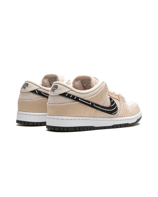 Nike Black Sb Dunk Low "Albino & Preto for men