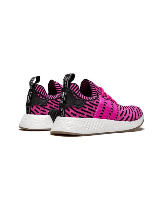 Adidas Purple Nmd R2 Pk "Japan Pack" By9697" for men