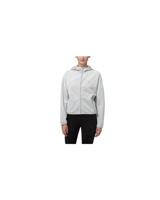 PUMA Black Yogini Warm Full Zip Hoodie 514576 03"