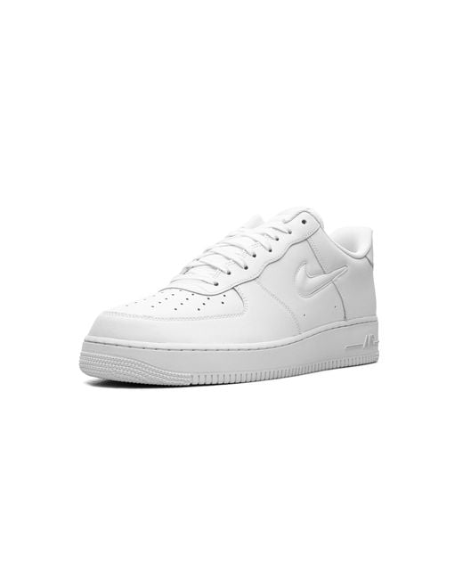 Nike Black Air Force 1 Jewel "Dark Smoke" Hm0621 100" for men