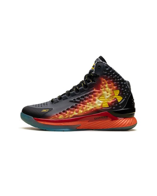 Under Armour Black Curry 1 Retro "Curry Jam" 3028138 001" for men