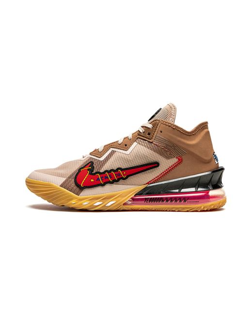 Nike Black Lebron 18 Low "wile E. Coyote Vs Roadrunner" Shoes for men
