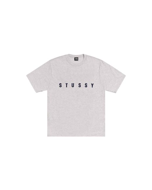 Stussy Black Lens T-Shirt "Ash Heather" Stus470" for men