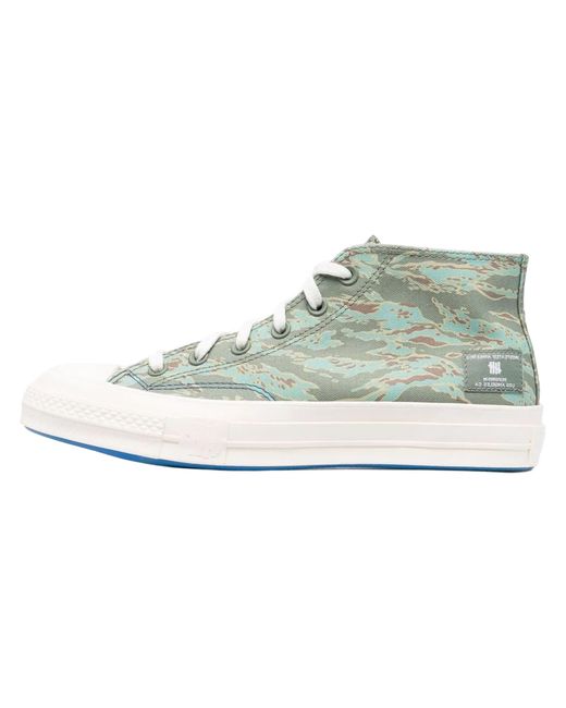 Converse Black Undefeated Half Chuck 70 Mid "Tiger Camo Print" 172397C" for men