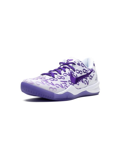 Nike Black Kobe 8 Protro "court Purple" Shoes