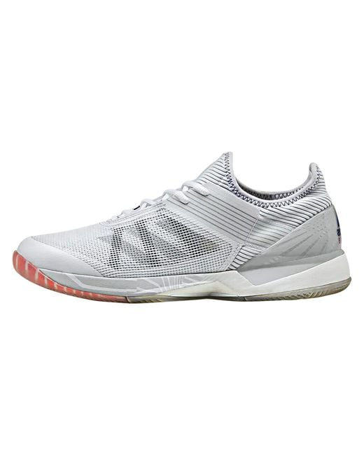 Adidas Gray Ubersonic 3.0 "Palace Wimbledon" Cg6373" for men