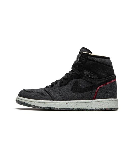 Nike Black Air 1 Retro High Og Zoom "Crater" Cw2414 001" for men