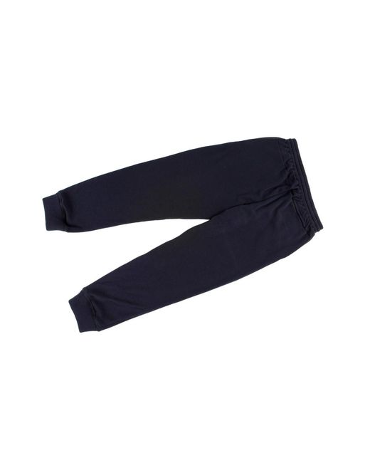 Delantic Blue Ea Velour-Lined Sweatpants "East Atlanta" Dela009" for men