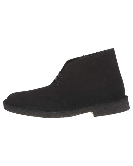Clarks Black Desert Boot Suede" 55480261" for men