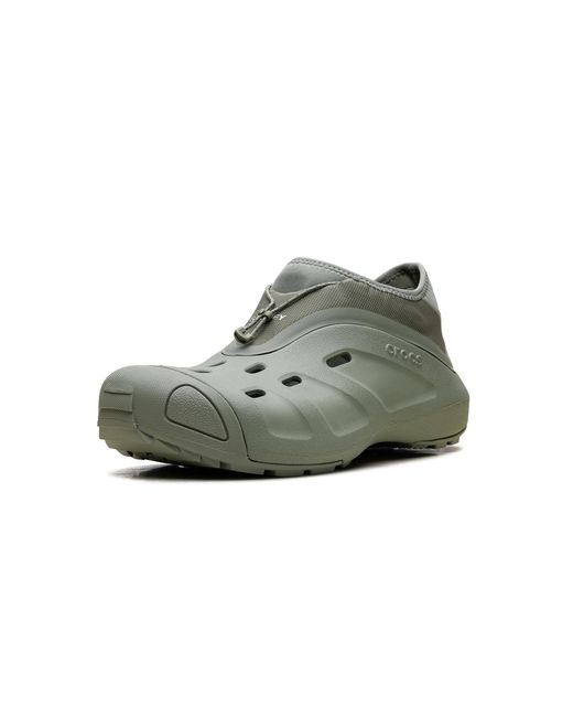 CROCSTM Black Quick Trail Low "Satisfy Moss" 209628 308"