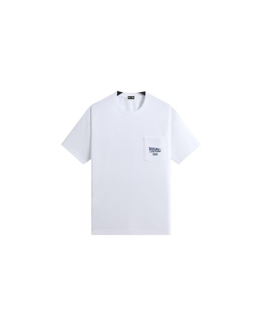 Kith Black Back To The Future Blueprint Pocket T-Shirt Khm030055 101" for men