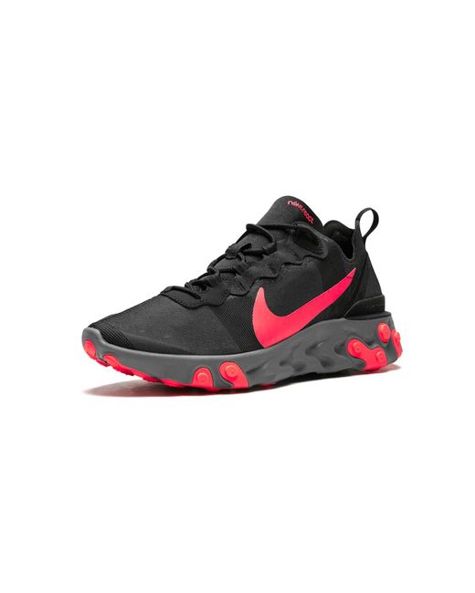 Nike Black React Element 55 Bq6166 002" for men