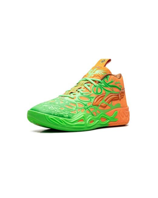 PUMA Green Lamelo Ball Mb.04 "Teenage Mutant Ninja Turtles for men