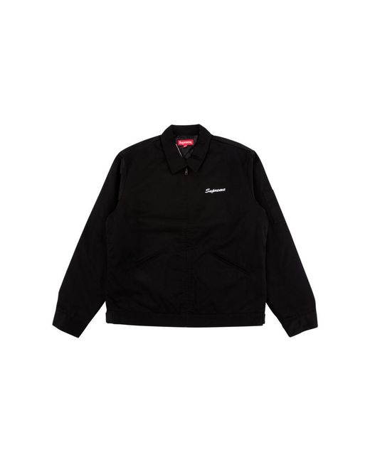 supreme arabic logo coaches jacket