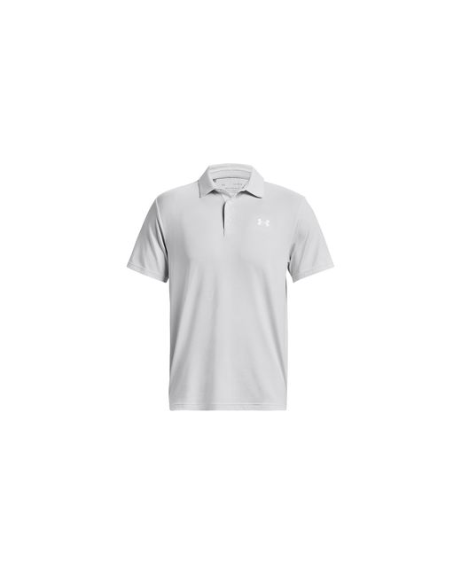Under Armour Black Playoff 3.0 Stripe Polo Halo" 1378676 100" for men