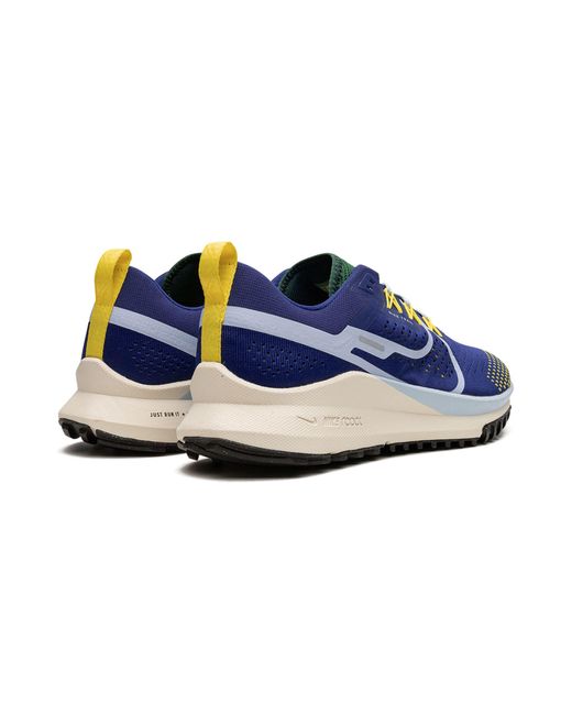 Nike Blue React Pegasus Trail 4 Shoes